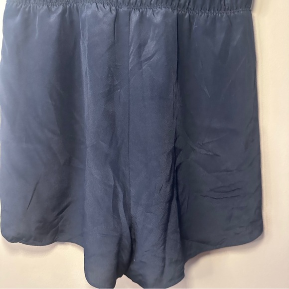 Babaton Black 100% Silk Romper, Pockets, Resort, Beach, Heritage, Lightweight - Picture 9 of 13